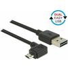 Delock Kabel USB A-B mikro kotni EASY 5m obojestranski 85562