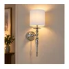 BRILAGI - Zidna lampa NUBILA 1xE27/60W/230V sjajni hrom/bela