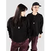 Poetic Collective Heavy Sweat Long Sleeve Polo black