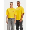 Puma X HARRY POTTER Oversized Graphic Tee Unisex, Yellow, Size M, Clothing