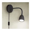 Solight WO54-B - LED prigušiva zidna lampica LED/4W/230V crna