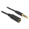 DeLOCK 84669 avdio kabel 5 m 3.5mm Črna