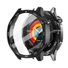 Weiqiantu Zaštita stakla za pametni sat + Zaštitna maska za pametni sat za Huawei Watch GT 6, Crna
