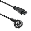 Qoltec kotni SCHUKO napajalni kabel | IEC C5 | Deteljica | 3x1,0 mm2 | 1,5 m