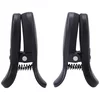 Doc Johnson Merci Vibro Grippers Vibrating Nipple Clamps with Case Black