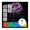 Aigostar - LED solarni niz 100xLED/8 funkcija 12m IP65 višebojno