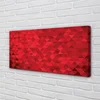 tulup.si Slika na platnu Red trikotniki vzorec 120x60 cm