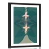 Plakat s paspartujem umetniški balet - 40x60 white