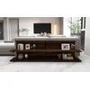 Hanah home Klub sto Mela 180x52x22cm Orah