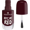 Essence  Gel-Nagellack - 12 LEFT ME on RED  Črna