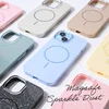 Torbica Magsafe Sparkle Dust za iPhone 16 Pro 6.3 crna
