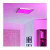 Eglo 901422-LED RGBW prigušiva dimljeno plafonsko svetlo FUEVA-Z LED/17,8W/230V 39x39cm IP44 hrom