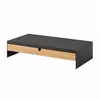 ELLOVEN Stalak za monitor s fiokom, boja antracita
