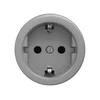 Reblig - Retro kućna utičnica SCHUKO 230V/16A bez okvira, siva