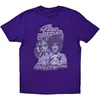 Thin Lizzy Vagabonds of the Western World Mono Distressed Purple XL Majica