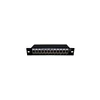 Patch panel 12port 1U 10 FTP Cat6