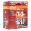 Sijalica H4 +100% OSRAM Night Breaker Silver - 2 kom,