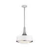 Elstead Lighting Elstead Stropna svetilka s 4 svetlobnimi kupolami, bela, brušeno jeklo, E27, (22098343)