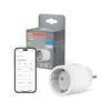 Osram - Pametna utičnica SMART+ MATTER SCHUKO 2300W/230V/10A Wi-Fi bela
