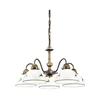 Kolarz 731.85.100 - Luster na lancu NONNA 5xE27/75W/230V jelenasta zelena