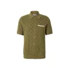 INDICODE JEANS Pletena jopa Brashin oliva/off-bela