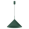 Luster na sajli CAPITAL 1xGX53/15W/230V, prečnik 46 cm, zelene boje