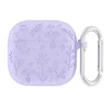 Zaštitna futrola Flower za AirPods 3, Ljubičasta