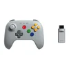 Brezžični krmilnik 8BitDo 64 2,4G - siv (PC)