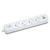 TRACER Produžni kabl 4 utičnice + USB-A i USB-C PD 20W 1.5m Grid 4S Mobile Ready