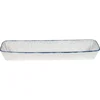 CHURCHILL Stonecast Hints Buffet Indigo Blue bifejska skleda, dolžina: 530 mm (2 kos)
