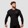 GymBeam Kompresivna majica dugih rukava Mid black