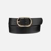Black Womens Geox Belt - Womens