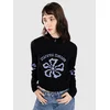 Santa Cruz Flower Knit Track ženski pulover black wash