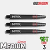Set pikado nastavkov RED DRAGON/Nitro X Fire/Medium