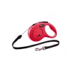 Flexi povodec New Classic S do 12 kg vrvica - 8 m rdeča - Pasji povodci - Roza