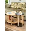 Hanah Home Set stočića za kafu, 2 komada, Crni