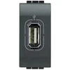 UTIČNICA USB 1M ANTHRACITE