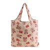 Cath Kidston Nakupovalna torba svetlo bež/temno modra/rdeča