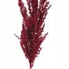Veštačka grana cveća Pampas, 116cm, Crveni