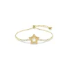 Swarovski zapestnica ženska pozlačena s kubičnim cirkonijem SUBLIMA