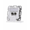 Uzidna utičnica AMJ sa 2 RJ-45 cat 6 Fully shilded STP 00020A0393