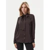 MICHAEL Michael Kors Srajca MF640I8AYJ Temno rjava Regular Fit