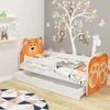 Acma Dečiji krevet sa dodatnom fiokom Animals, 180x80cm