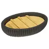 FIVE POSUDA ZA SAPUN MODERN 12,5X9X2,5CM POLIRESIN/BAMBUS CRNA