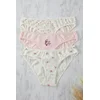 Trendyol Pink-Multicolored 3-Pack Jersey Floral Briefs