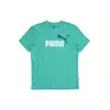 PUMA Essentials Colour No.1 Logo Tee Youth, Age, Vibrant Green, 13-14Y