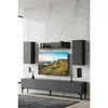 Hanah Home TV komoda Didema 180, antracit