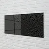 tulup.si Slika na steklu Dew kapljice vode 100x50 cm 2 obešalnika