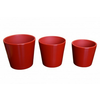 Kerbek saksija manhattan 12cm uni crvena ( KE D10/120/002 )