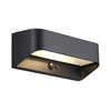 Nordlux - LED solarno svetlo sa senzorom MARCELLIO LED/5W/5V IP54, crne boje
